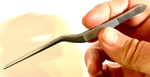 Load image into Gallery viewer, Tweezer - Forceps - 14cm Long - bent