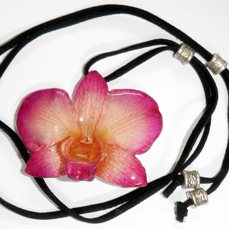 Real Orchid Flower Jewellery - One Of A Kind (15)