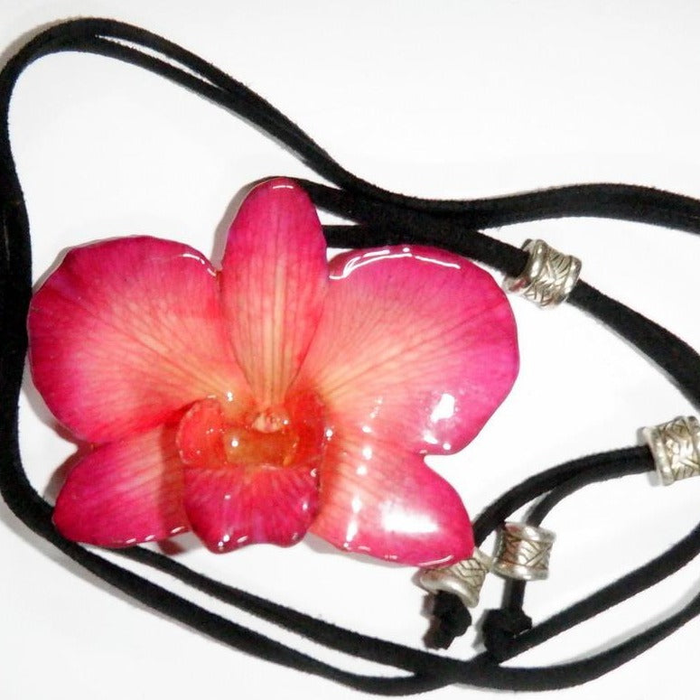 Real Orchid Flower Jewellery - One Of A Kind (14)