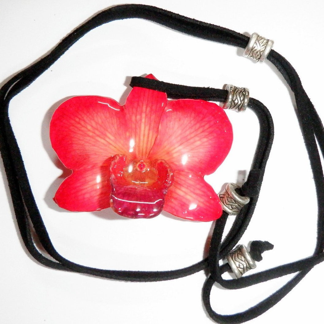Real Orchid Flower Jewellery - One Of A Kind (53)