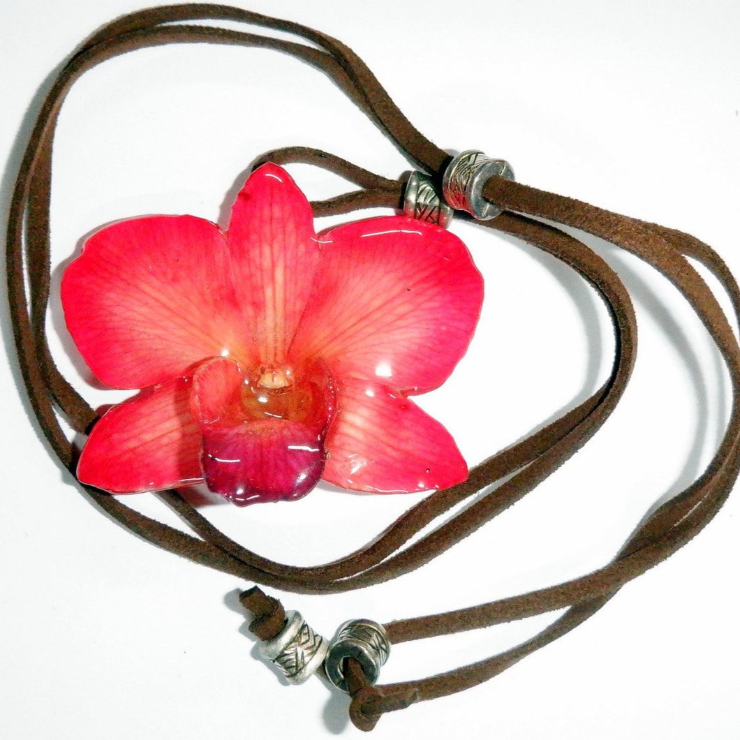 Real Orchid Flower Jewellery - One Of A Kind (55)
